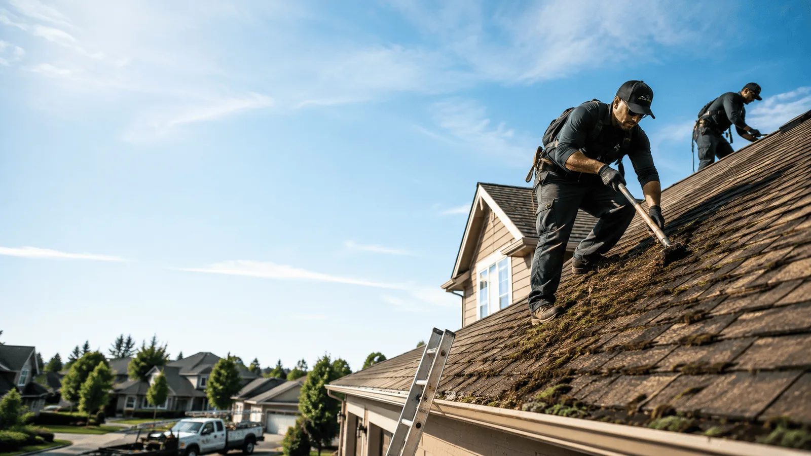 Roof Moss Removal in Mongo, IN near me